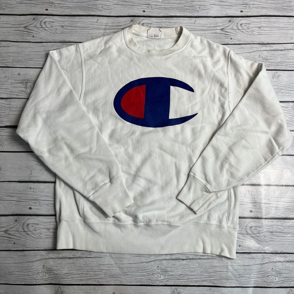 Champion Sz:m Reverse Weave Sweatshirt Crewneck